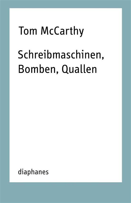 Cover for McCarthy · Schreibmaschinen, Bomben, Qual (Book)