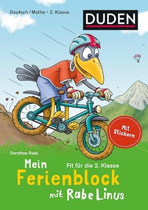 Cover for Dorothee Raab · Mein Ferienblock mit Rabe Linus - Fit für die 2. Klasse (Pocketbok) (2022)