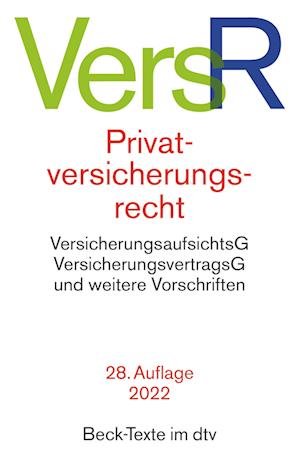 Cover for Dtv Verlagsgesellschaft · Privatversicherungsrecht (Paperback Book) (2021)