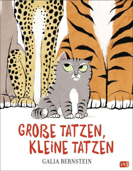 Cover for Bernstein · Große Tatzen, kleine Tatzen (Bog)