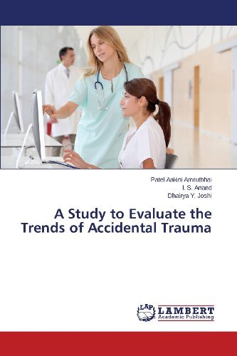 Cover for Dhairya Y. Joshi · A Study to Evaluate the Trends of Accidental Trauma (Paperback Bog) (2013)