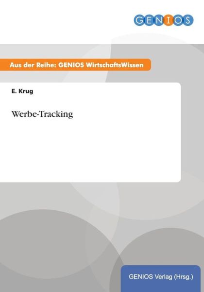 Cover for E Krug · Werbe-Tracking (Paperback Book) (2015)
