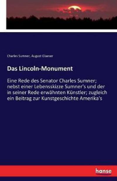 Cover for Sumner · Das Lincoln-Monument (Book) (2017)