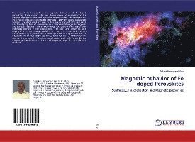 Cover for Rao · Magnetic behavior of Fe doped Perov (Bog)