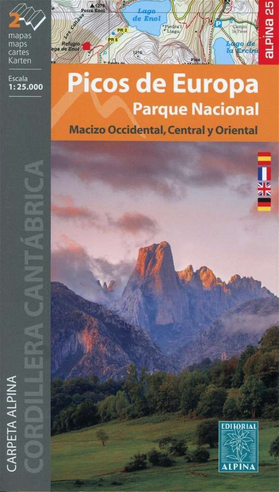 Picos de Europa PN  - Macizo Occidental, Central y Oriental -  - Bøger - Alpina, Editorial, S.L. - 9788480907804 - 31. marts 2024