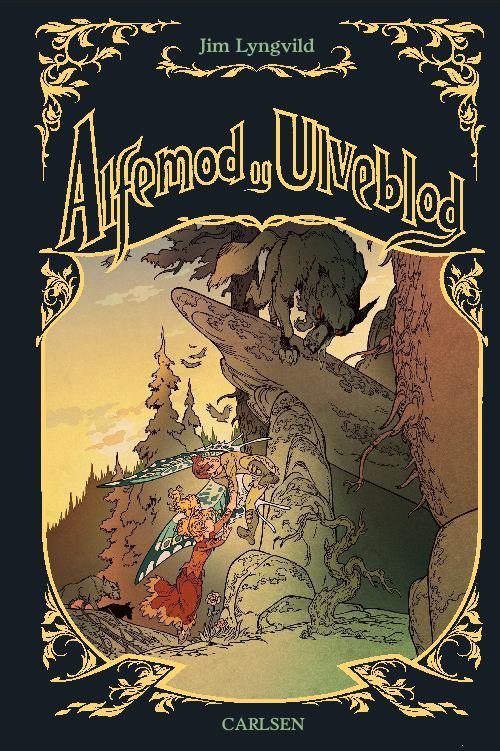 Cover for Jim Lyngvild · Alfemod og ulveblod (Bound Book) [1.º edición] (2010)