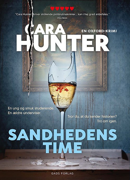 Cover for Cara Hunter · Sandhedens time (Sewn Spine Book) [1st edition] (2023)