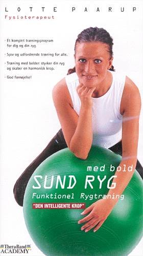 Cover for Lotte Paarup · Sund ryg med bold (VHS) [1:a utgåva] (2002)