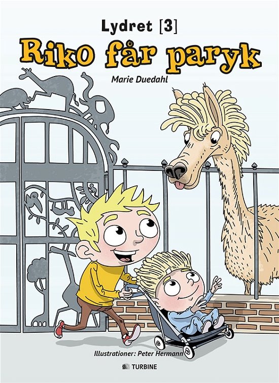 Cover for Marie Duedahl · Lydret 3: Riko får paryk (Hardcover Book) [1st edition] (2017)