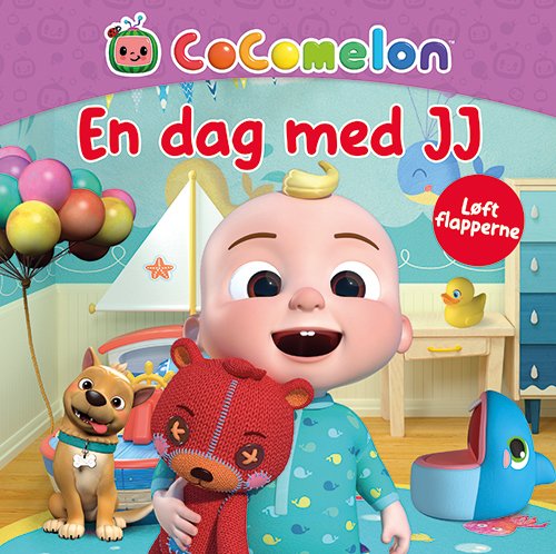 Cover for CoComelon: CoComelon - En dag med JJ - Løft flapperne (Bound Book) [1st edition] (2023)