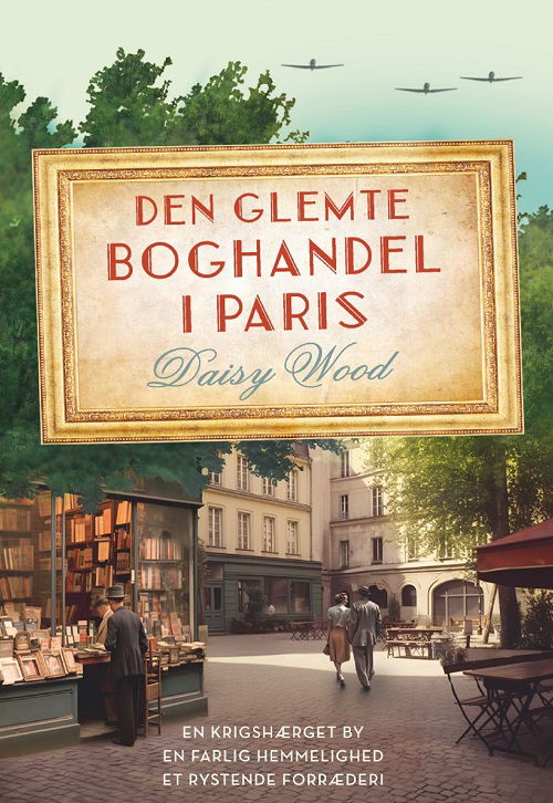 Cover for Daisy Wood · Den glemte boghandel i Paris (Sewn Spine Book) [1e uitgave] (2023)