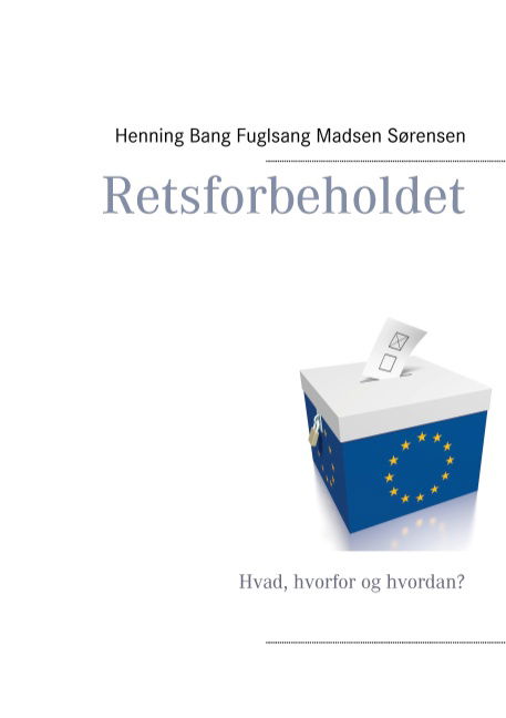 Cover for Henning Bang Fuglsang Madsen Sørensen · Retsforbeholdet (Paperback Book) [1st edition] (2015)