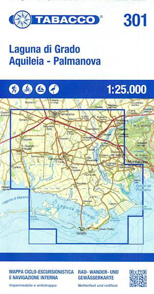 Laguna di Grado - Aquileia - Palmanova - Coastal maps (Map) (2023)