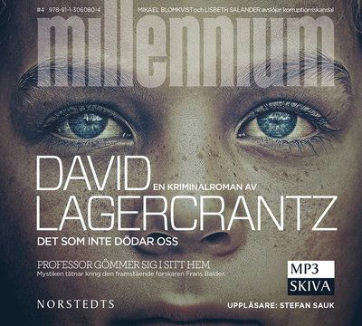 Cover for David Lagercrantz · Det som inte dödar oss (CD) (2015)