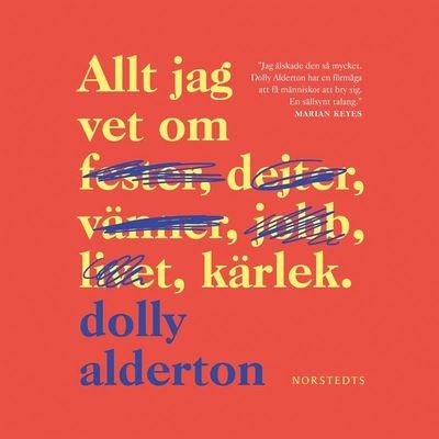 Cover for Dolly Alderton · Allt jag vet om kärlek (Audiobook (MP3)) (2020)