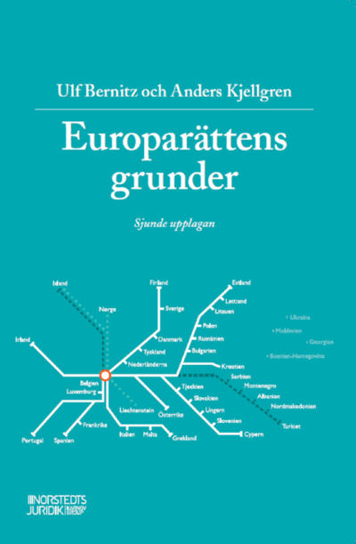 Cover for Ulf Bernitz · Europarättens grunder (Buch) (2022)