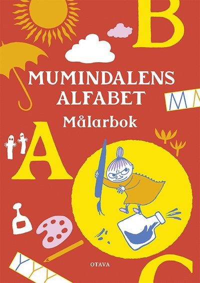 Cover for Paula Nivukoski · Mumindalens alfabet Målarbok (Book) (2021)