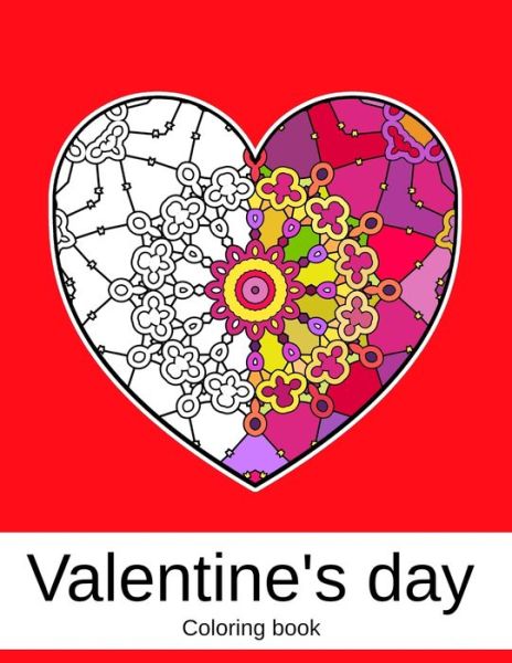 Cover for Helen McKenzie · Valentine's day. Coloring book (Pocketbok) (2020)