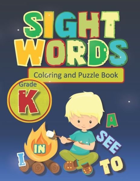 Cover for Kookaburra Publishing · Sight Words Coloring and Puzzle Book (Paperback Book) (2020)