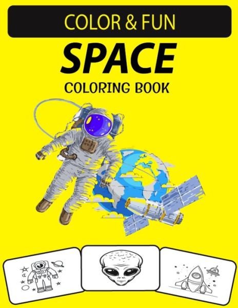 Cover for Black Rose Press House · Space Coloring Book (Taschenbuch) (2020)