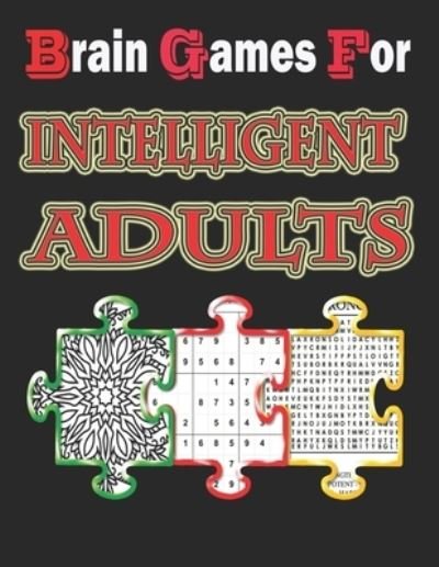 Cover for Zoubir King · Brain games for intelligent adults (Paperback Bog) (2021)