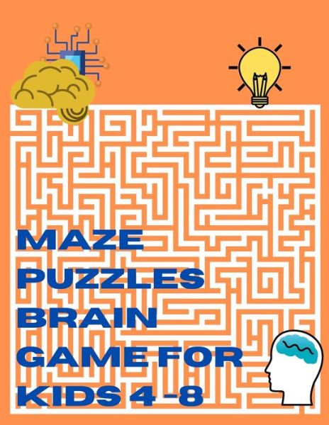 Cover for Simon Adult · Maze Puzzles Brain Game for Kids 4-8 (Paperback Book) (2021)