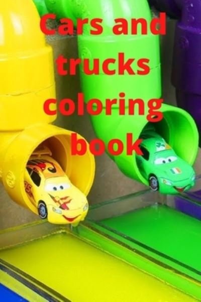 Cover for Coloring Book · Cars and trucks coloring Book (Paperback Book) (2021)
