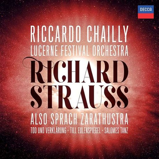 Cover for Lucerne Festival Orchestra / Riccardo Chailly · Also Sprach Zarathustra / Tod Und Verklarung (CD) (2019)