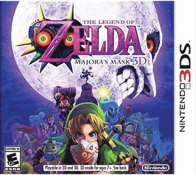 Cover for 3DS · The Legend Of Zelda Majoras Mask 3D US 3DS (PC)