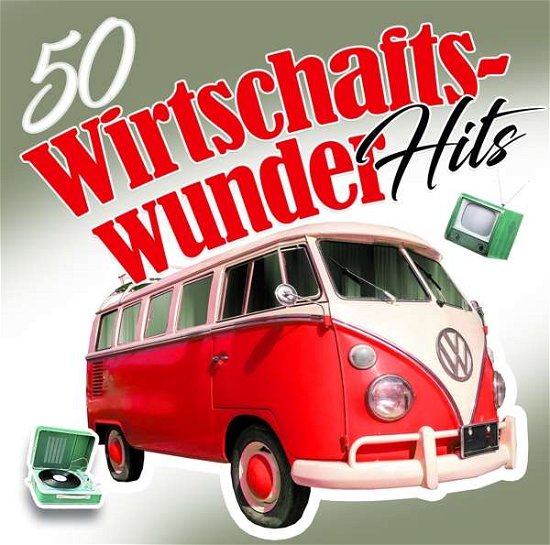50 Wirtschaftswunder Hits - V/A - Musiikki - ZYX - 0090204525805 - torstai 7. kesäkuuta 2018