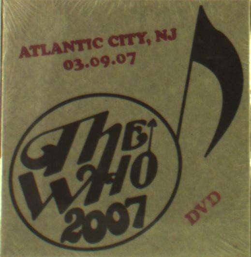 Cover for The Who · Live: 3/9/07 - Atlantic City Nj (DVD) (2019)