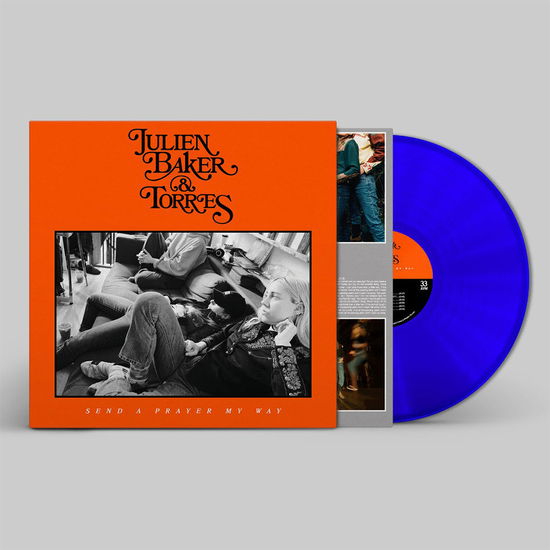 Cover for Julien Baker &amp; Torres · Send a Prayer My Way (LP) [Limited Blue Vinyl edition] (2025)