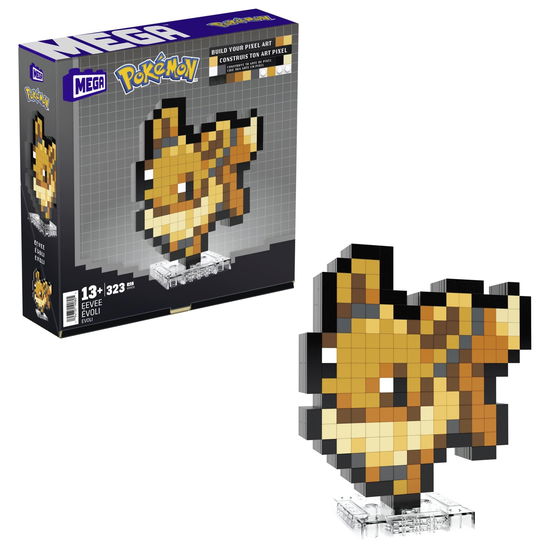 Pokémon MEGA Bauset Evoli Pixel Art (Spielzeug) (2024)