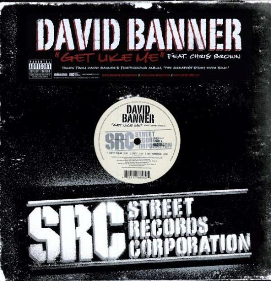 Cover for David Banner · Get Like Me (12&quot;) (2008)