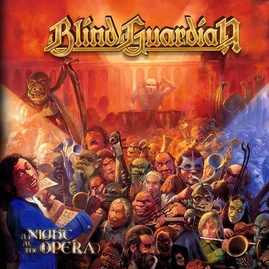 Cover for Blind Guardian · A Night At The Opera (CD) [Remixed &amp; Remastered edition] [Digipak] (2018)