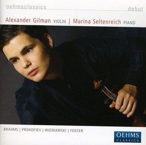 Cover for Brahms / Prokofiev / Wieniawski / Foster / Gilman · Debut (CD) (2007)