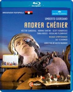 Cover for Giordano / Hendricks / Prague Philharmonic Choir · Andrea Chenier (Blu-ray) (2011)
