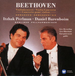 Beethoven / Violin Concerto & Romances 1&2 - Perlman/bp / Barenboim - Musik - WARNER CLASSICS - 0825646129805 - 20. november 2015