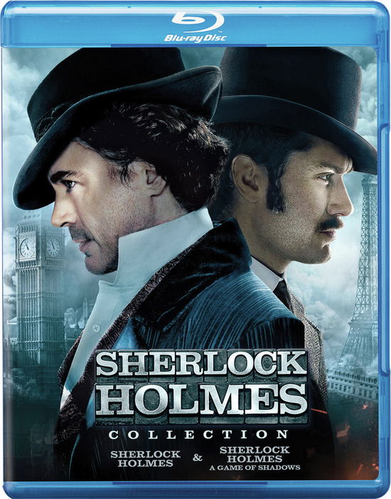 Cover for Sherlock Holmes &amp; Sherlock Holmes: Game of Shadows (Blu-ray) (2023)