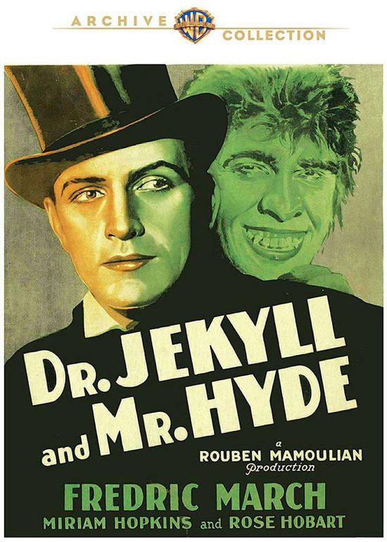 Cover for Dr Jekyll &amp; Mr Hyde (1932) (DVD) (2018)