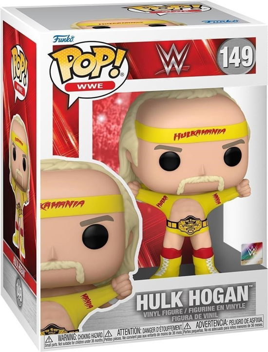 Cover for Funko · WWE POP! Vinyl Figur Hulkamania w/belt 9 cm (Leketøy) (2024)