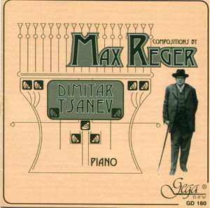 Cover for Dimitar Tsanev · Reger; Compositions (CD) (2012)