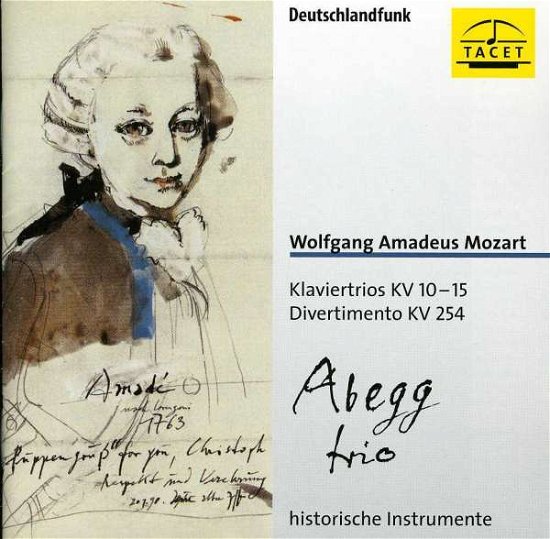 Cover for Mozart / Abegg Trio · Klaviertrios Kv 10-15 &amp; Divertimento Kv 254 (CD) (2006)