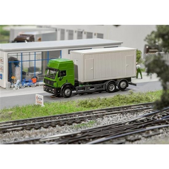 Vrachtwagen Mb Sk’94 Bouwcontainer (herpa) - Faller - Merchandise - Faller - 4104090614805 - 