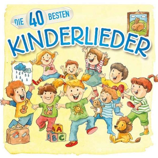 Cover for Blume,katharina / König,christian · Die 40 Besten Kinderlieder (CD) (2019)
