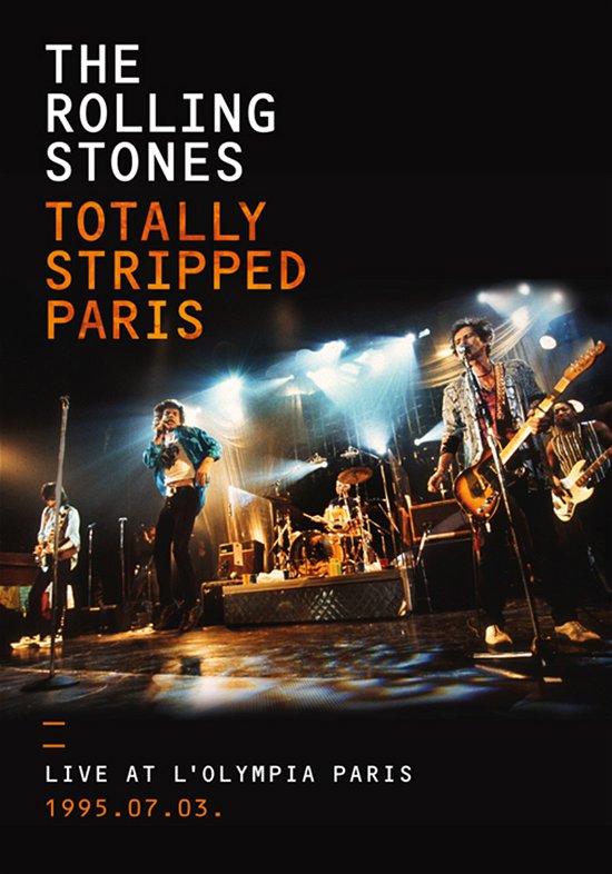 Cover for The Rolling Stones · Totally Stripped: Live At LOlympia Paris 1995 / 7 / 3 (DVD) [Japan Import edition] (2017)