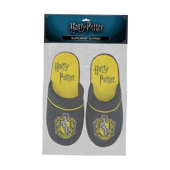 Harry Potter Hausschuhe Hufflepuff Größe S/M - Harry Potter - Koopwaar - CINEREPLICAS - Fame Bros. - Limited - 4895205600805 - 15 november 2018