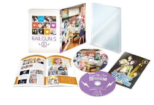 Cover for Kamachi Kazuma · Toaru Kagaku No Railgun S 6 &lt;limited&gt; (Blu-ray) [Japan Import edition] (2013)