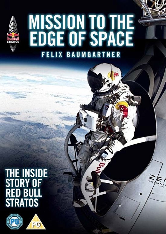 Red Bull  Mission to the Edge of Space Felix Baumgartner DVD Official UK V... - Red Bull  Mission to the Edge of Space Felix Baumgartner DVD Official UK V... - Film -  - 5012106936805 - 