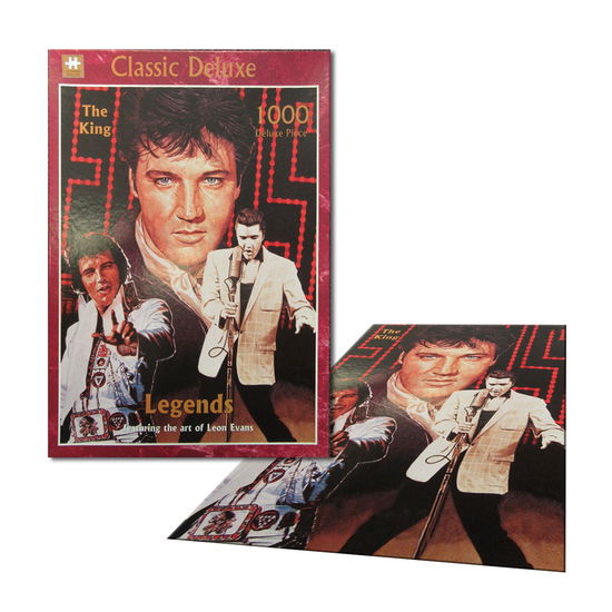 Elvis Presley (1000 Piece Deluxe Jigsaw) - Elvis Presley - Bordspel - PHM - 5015796002805 - 3 juni 2019